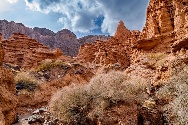 Тур на Иссык-Куль с посещением каньонов на 1 день