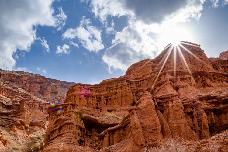 Тур на Иссык-Куль с посещением каньонов на 1 день